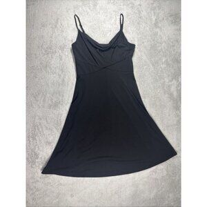 Donna Ricco Spaghetti Strap Black Dress Size 2P